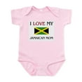 thumbnail image 1 of CafePress - I Love My Jamaican Mom Infant Bodysuit - Baby Light Bodysuit, Size Newborn - 24 Months, 1 of 4