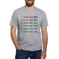 thumbnail image 1 of CafePress - I Love My Job Fitted T Shirt - Fitted T-Shirt, Vintage Fit Soft Cotton Tee, 1 of 4