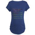 thumbnail image 1 of CafePress - I Love My Job Maternity Dark T Shirt - Maternity Dark T-Shirt, 1 of 3