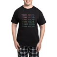 thumbnail image 1 of CafePress - I Love My Job Men's Dark Pajamas - Men's Dark Loose Fit Cotton Pajama Set, 1 of 7