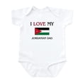 thumbnail image 1 of CafePress - I Love My Jordanian Dad Infant Bodysuit - Baby Light Bodysuit, Size Newborn - 24 Months, 1 of 4