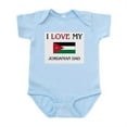thumbnail image 1 of CafePress - I Love My Jordanian Dad Infant Bodysuit - Baby Light Bodysuit, Size Newborn - 24 Months, 1 of 4