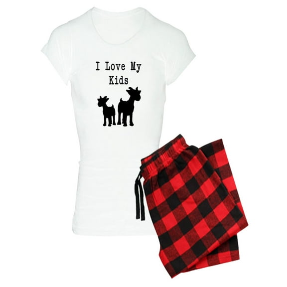 CafePress - I Love My Kids - Women's Light Pajamas
