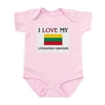 thumbnail image 1 of CafePress - I Love My Lithuanian Grandpa Infant Bodysuit - Baby Light Bodysuit, Size Newborn - 24 Months, 1 of 4