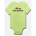 thumbnail image 1 of CafePress - I Love My Lola And Lolo Infant Creeper - Baby Light Bodysuit, 1 of 1