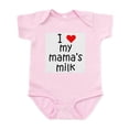 thumbnail image 1 of CafePress - I Love My Mama's Milk Infant Creeper - Baby Light Bodysuit, Size Newborn - 24 Months, 1 of 4