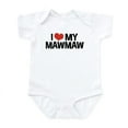 thumbnail image 1 of CafePress - I Love My Mawmaw And Pawpaw Infant Bodysuit - Baby Light Bodysuit, Size Newborn - 24 Months, 1 of 4