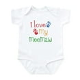 thumbnail image 1 of CafePress - I Love My Meemaw Infant Bodysuit - Baby Light Bodysuit, Size Newborn - 24 Months, 1 of 4