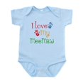 thumbnail image 1 of CafePress - I Love My Meemaw Infant Bodysuit - Baby Light Bodysuit, Size Newborn - 24 Months, 1 of 4