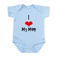 thumbnail image 1 of CafePress - I Love My Mimi Body Suit - Baby Light Bodysuit, Size Newborn - 24 Months, 1 of 4