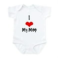 thumbnail image 1 of CafePress - I Love My Mimi Body Suit - Baby Light Bodysuit, Size Newborn - 24 Months, 1 of 4