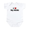 thumbnail image 1 of CafePress - I Love My Mimi Infant Bodysuit - Baby Light Bodysuit, Size Newborn - 24 Months, 1 of 4