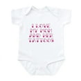 thumbnail image 1 of CafePress - I Love My Mom And Her Tattoos Infant Bodysuit - Baby Light Bodysuit, Size Newborn - 24 Months, 1 of 4