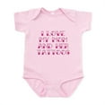 thumbnail image 1 of CafePress - I Love My Mom And Her Tattoos Infant Bodysuit - Baby Light Bodysuit, Size Newborn - 24 Months, 1 of 4