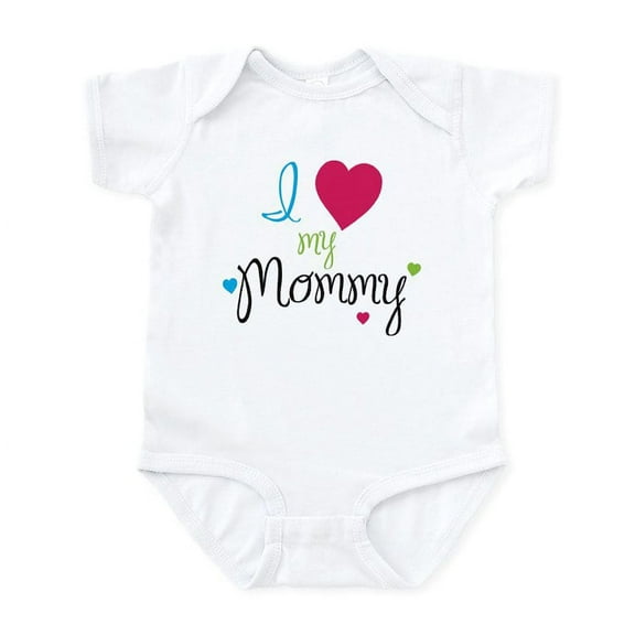 CafePress - I Love My Mommy! Infant Bodysuit - Baby Light Bodysuit, Size Newborn - 24 Months