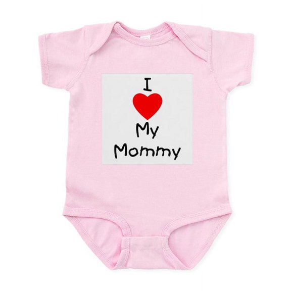 CafePress - I Love My Mommy Infant Bodysuit - Baby Light Bodysuit, Size Newborn - 24 Months