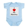 thumbnail image 1 of CafePress - I Love My Mommy Infant Bodysuit - Baby Light Bodysuit, Size Newborn - 24 Months, 1 of 4