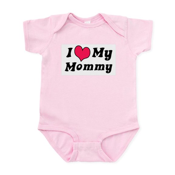 CafePress - I Love My Mommy Infant Bodysuit - Baby Light Bodysuit, Size Newborn - 24 Months