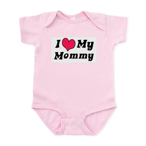 CafePress - I Love My Mommy Infant Bodysuit - Baby Light Bodysuit, Size Newborn - 24 Months