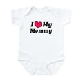 thumbnail image 1 of CafePress - I Love My Mommy Infant Bodysuit - Baby Light Bodysuit, Size Newborn - 24 Months, 1 of 4