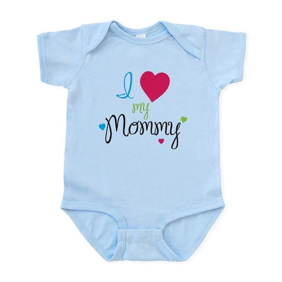 CafePress - I Love My Mommy! Infant Bodysuit - Baby Light Bodysuit, Size Newborn - 24 Months