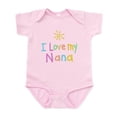 thumbnail image 1 of CafePress - I Love My Nana Infant Bodysuit - Baby Light Bodysuit, Size Newborn - 24 Months, 1 of 4