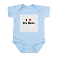 thumbnail image 1 of CafePress - I Love My Nene Infant Bodysuit - Baby Light Bodysuit, Size Newborn - 24 Months, 1 of 4