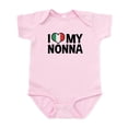 thumbnail image 1 of CafePress - I Love My Nonna Infant Bodysuit - Baby Light Bodysuit, Size Newborn - 24 Months, 1 of 4