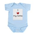 thumbnail image 1 of CafePress - I Love My Nonna Infant Bodysuit - Baby Light Bodysuit, Size Newborn - 24 Months, 1 of 4