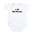 thumbnail image 1 of CafePress - I Love My Nonna Infant Bodysuit - Baby Light Bodysuit, Size Newborn - 24 Months, 1 of 4