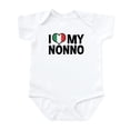 thumbnail image 1 of CafePress - I Love My Nonno Infant Bodysuit - Baby Light Bodysuit, Size Newborn - 24 Months, 1 of 4