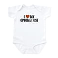 thumbnail image 1 of CafePress - I Love My Optometrist Infant Bodysuit - Baby Light Bodysuit, Size Newborn - 24 Months, 1 of 4