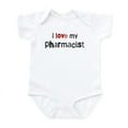 thumbnail image 1 of CafePress - I Love My Pharmacist Infant Bodysuit - Baby Light Bodysuit, Size Newborn - 24 Months, 1 of 4