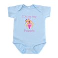 thumbnail image 1 of CafePress - I Love My Poppie (Girl Bfly) Infant Bodysuit - Baby Light Bodysuit, Size Newborn - 24 Months, 1 of 4