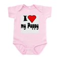 thumbnail image 1 of CafePress - I Love My Poppy Infant Creeper - Baby Light Bodysuit, Size Newborn - 24 Months, 1 of 4