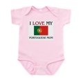 thumbnail image 1 of CafePress - I Love My Portuguese Mom Infant Bodysuit - Baby Light Bodysuit, Size Newborn - 24 Months, 1 of 4