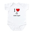 thumbnail image 1 of CafePress - I Love My Real Estate Agent Infant Bodysuit - Baby Light Bodysuit, Size Newborn - 24 Months, 1 of 4