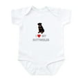 thumbnail image 1 of CafePress - I Love My Rottweiler Infant Bodysuit - Baby Light Bodysuit, Size Newborn - 24 Months, 1 of 4