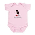 thumbnail image 1 of CafePress - I Love My Rottweiler Infant Bodysuit - Baby Light Bodysuit, Size Newborn - 24 Months, 1 of 4