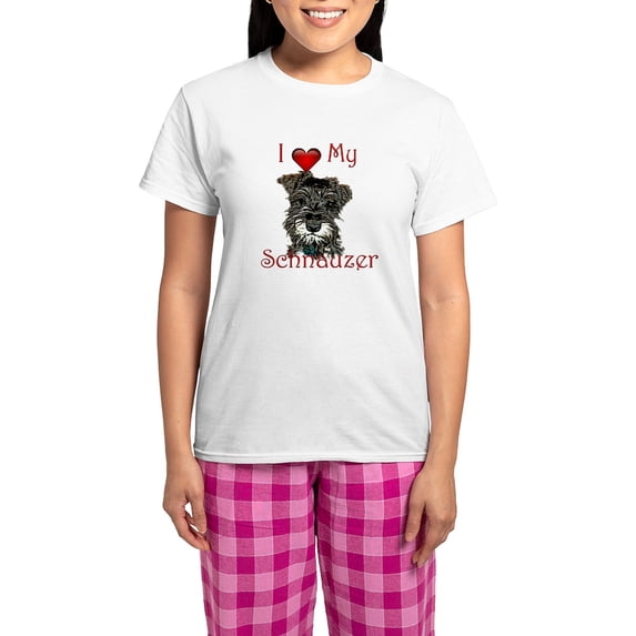 CafePress - I Love My Salt & Pepper Women's Light Pajamas - Women's Short Sleeve Print T-Shirt and Pants Light Cotton Pajama Set