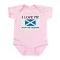 thumbnail image 1 of CafePress - I Love My Scottish Grandpa Infant Bodysuit - Baby Light Bodysuit, Size Newborn - 24 Months, 1 of 4