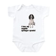 thumbnail image 1 of CafePress - I Love My Springer Spaniel Infant Bodysuit - Baby Light Bodysuit, Size Newborn - 24 Months, 1 of 4