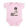 thumbnail image 1 of CafePress - I Love My Springer Spaniel Infant Bodysuit - Baby Light Bodysuit, Size Newborn - 24 Months, 1 of 4