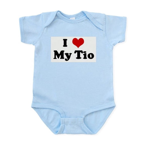 CafePress - I Love My Tio Infant Bodysuit - Baby Light Bodysuit, Size Newborn - 24 Months