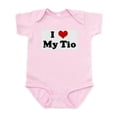 thumbnail image 1 of CafePress - I Love My Tio Infant Bodysuit - Baby Light Bodysuit, Size Newborn - 24 Months, 1 of 4