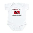 thumbnail image 1 of CafePress - I Love My Trinidadian Mom Infant Bodysuit - Baby Light Bodysuit, Size Newborn - 24 Months, 1 of 4