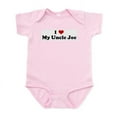 thumbnail image 1 of CafePress - I Love My Uncle Joe Infant Bodysuit - Baby Light Bodysuit, Size Newborn - 24 Months, 1 of 4
