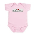 thumbnail image 1 of CafePress - I Love My Uncle Nick Infant Bodysuit - Baby Light Bodysuit, Size Newborn - 24 Months, 1 of 4