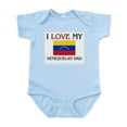 thumbnail image 1 of CafePress - I Love My Venezuelan Dad Infant Bodysuit - Baby Light Bodysuit, Size Newborn - 24 Months, 1 of 4