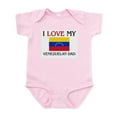 thumbnail image 1 of CafePress - I Love My Venezuelan Dad Infant Bodysuit - Baby Light Bodysuit, Size Newborn - 24 Months, 1 of 4